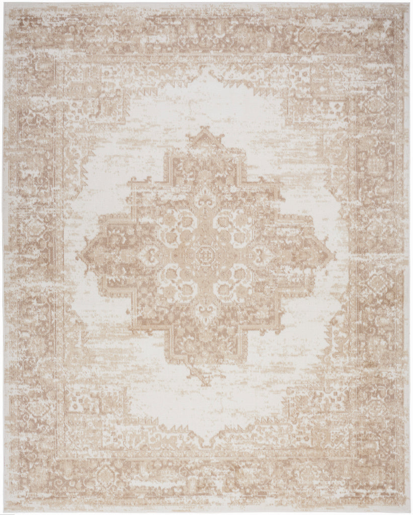 nourison grafix grf14 ivory beige rug