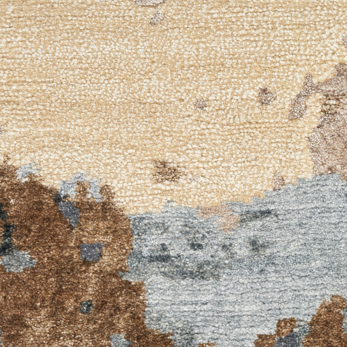 nourison silk shadows sha23 beige blue rug