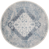 nourison astra machine washable asw11 blue ivory rug