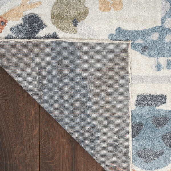 nourison astra machine washable asw01 ivory rug