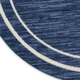nourison nourison essentials nre02 navy ivory rug
