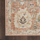 nourison oushak home ous01 rust rug