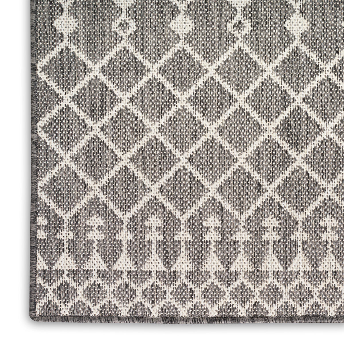 nourison positano pos02 charcoal rug