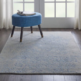 nourison silk shadows sha18 grey blue rug