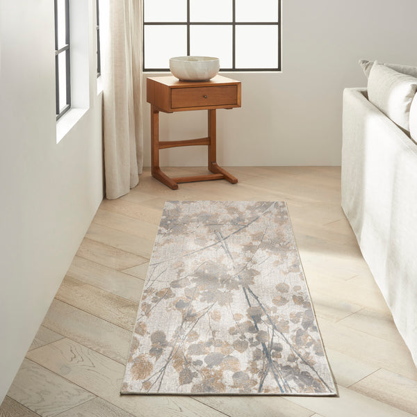 nourison ck950 rush ck957 grey multicolor rug