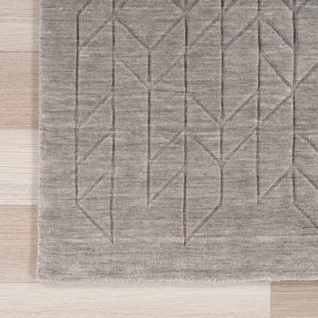 nourison alessia ale01 grey rug