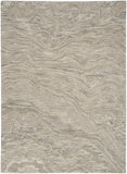 nourison graceful gru01 grey rug