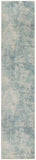 nourison astra machine washable asw07 blue ivory rug