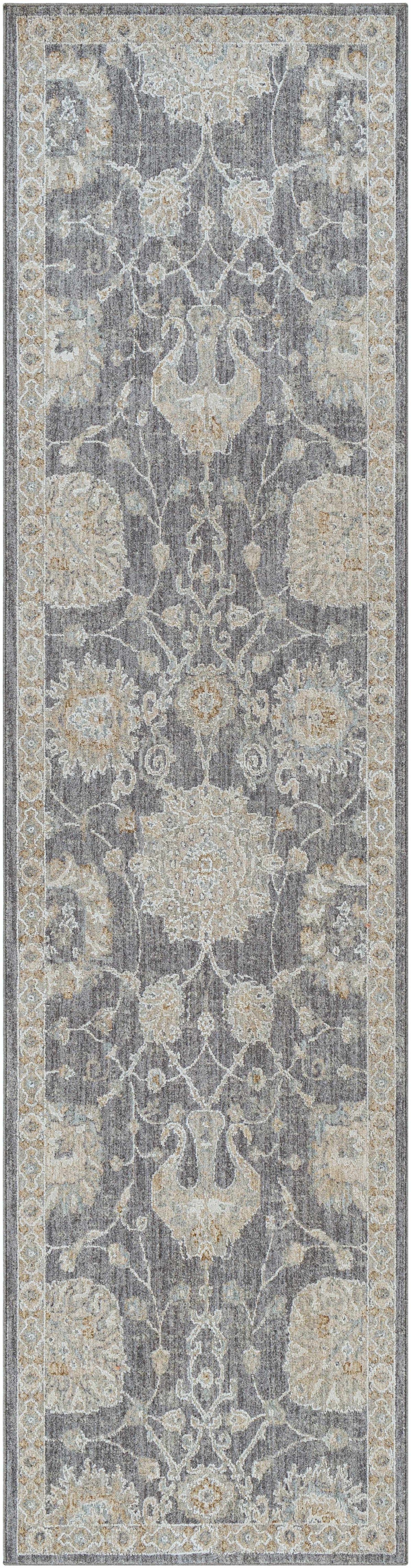 Hauteloom Kanimbla KANI Gray Machine Made Polyester Rug