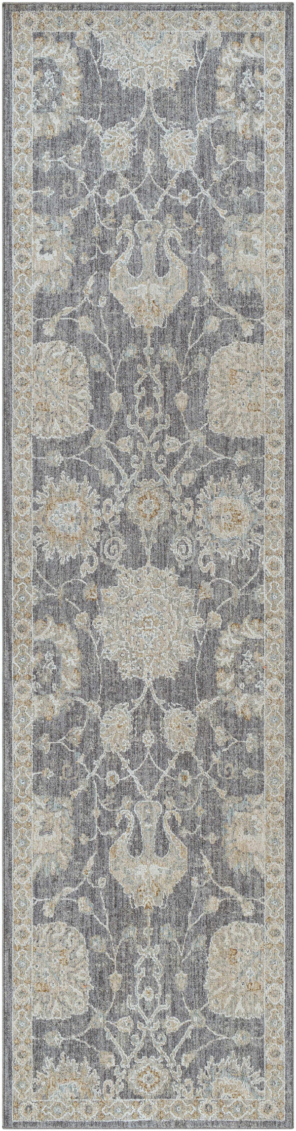 Hauteloom Kanimbla KANI Gray Machine Made Polyester Rug