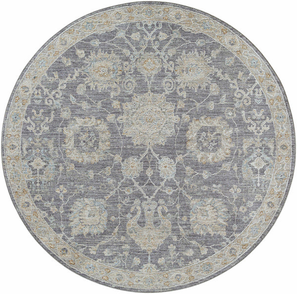Hauteloom Kanimbla KANI Gray Machine Made Polyester Rug