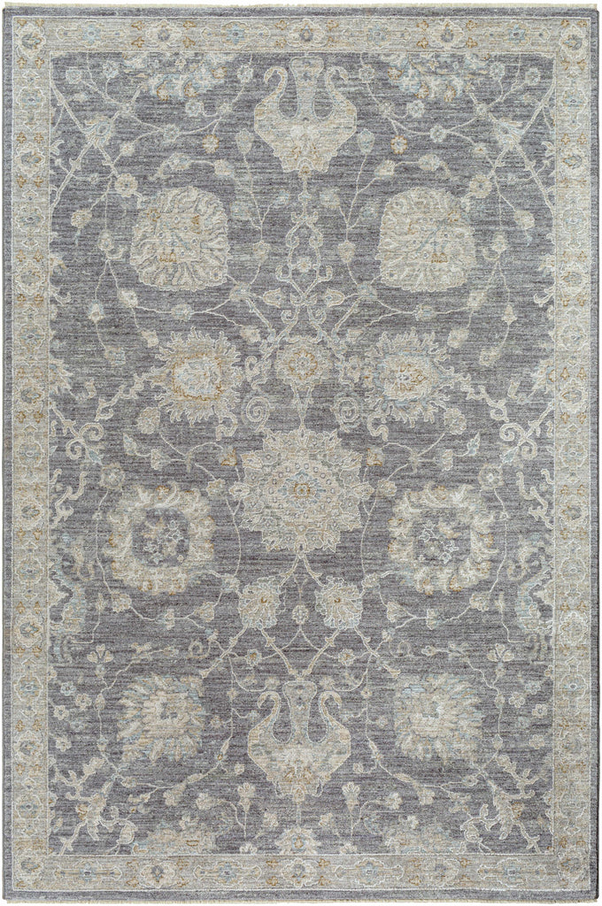 Hauteloom Kanimbla KANI Gray Machine Made Polyester Rug