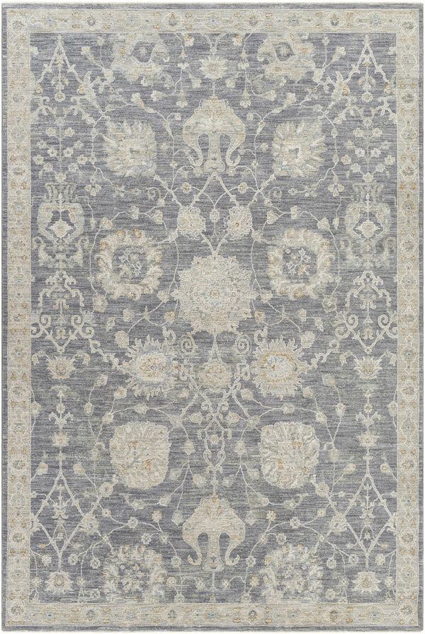 Hauteloom Kanimbla KANI Gray Machine Made Polyester Rug
