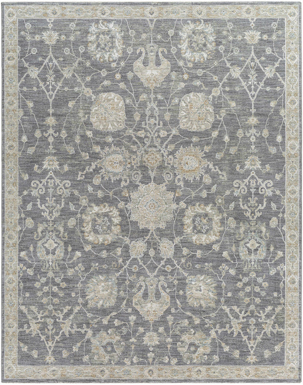 Hauteloom Kanimbla KANI Gray Machine Made Polyester Rug