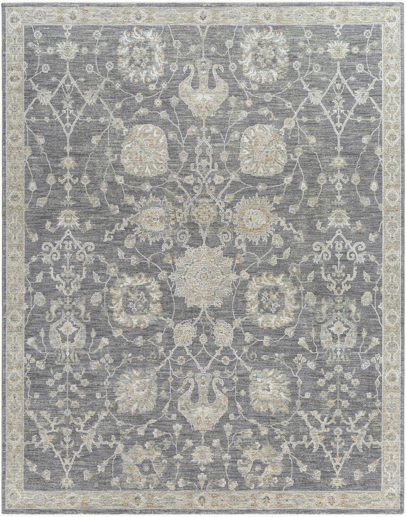 Hauteloom Kanimbla KANI Gray Machine Made Polyester Rug