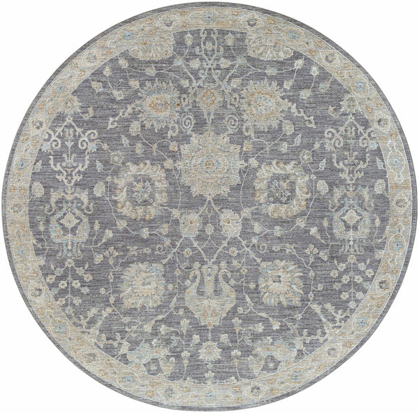 Hauteloom Kanimbla KANI Gray Machine Made Polyester Rug