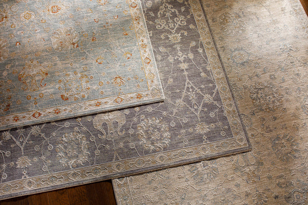 Hauteloom Kanimbla KANI Gray Machine Made Polyester Rug