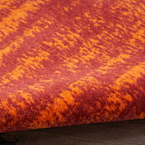 nourison nourison essentials nre03 red rug