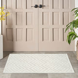 nourison versatile nrv01 ivory white rug