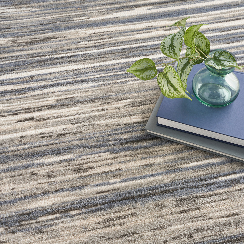 nourison serenity home srh03 ivory grey blue rug