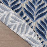 nourison aloha alh35 blue rug