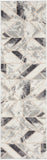 nourison elation etn11 ivory grey rug