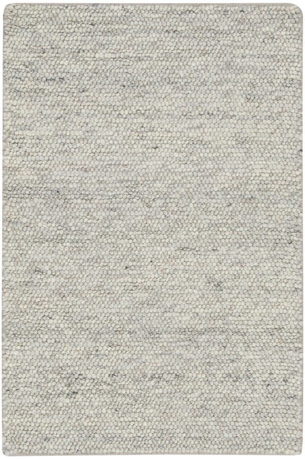 nourison alanna aln01 silver rug