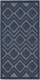 nourison versatile nrv01 navy blue rug