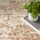nourison dreamy shag drs10 ivory dark beige rug
