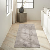 nourison ck010 linear lnr01 grey rug