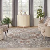 nourison astra machine washable asw12 grey multicolor rug