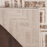 nourison serenity home srh04 mocha ivory rug