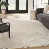 nourison dreamy shag drs07 ivory rug