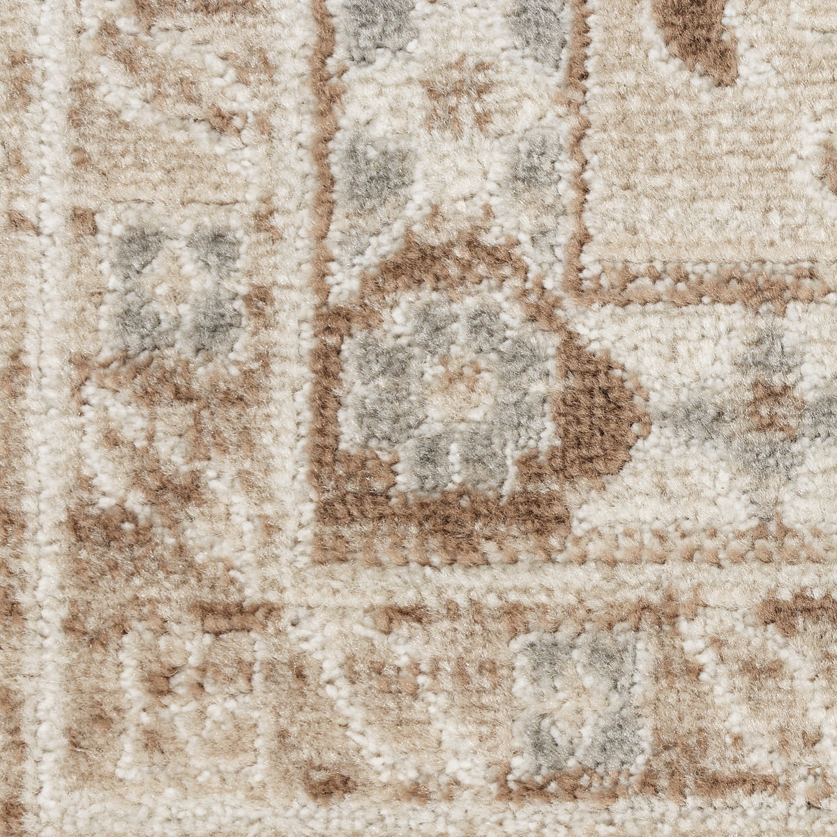 nourison serenity home srh01 ivory mocha rug