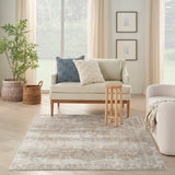 nourison astra machine washable asw12 beige rug