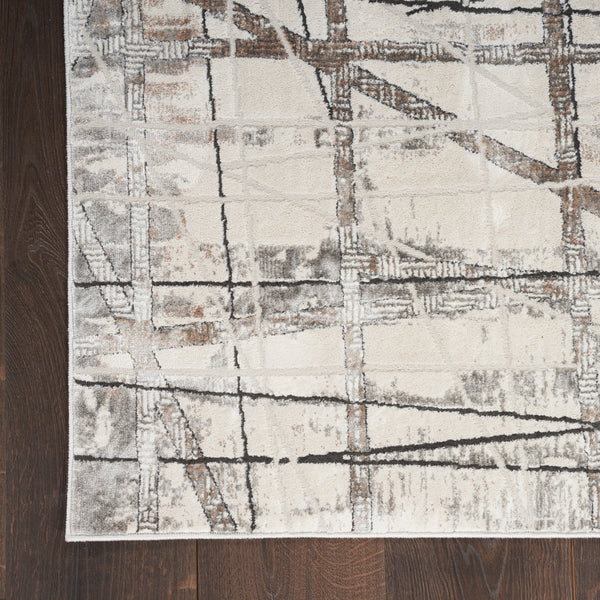 nourison desire dsr03 grey silver rug