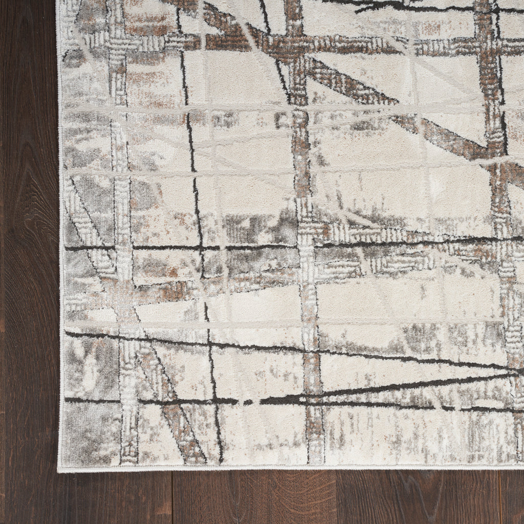 nourison desire dsr03 grey silver rug