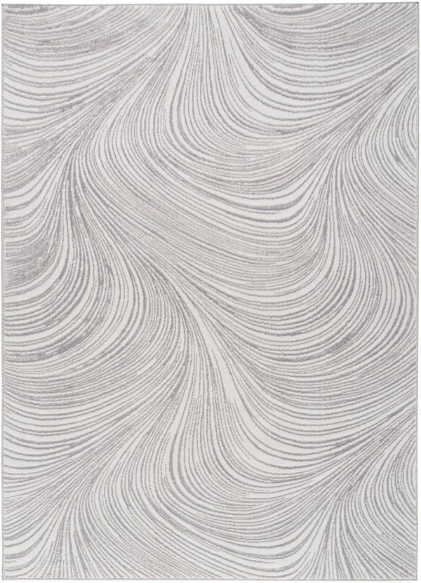 nourison central park west cep02 grey rug