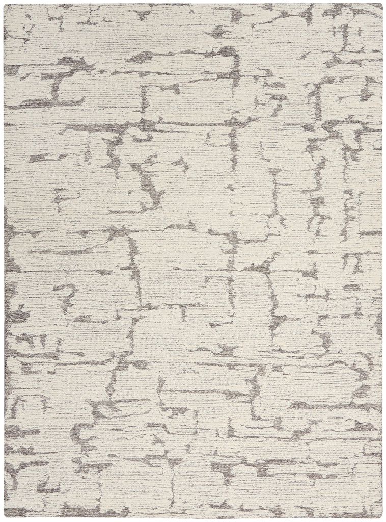 nourison ck009 sculptural scl01 grey rug
