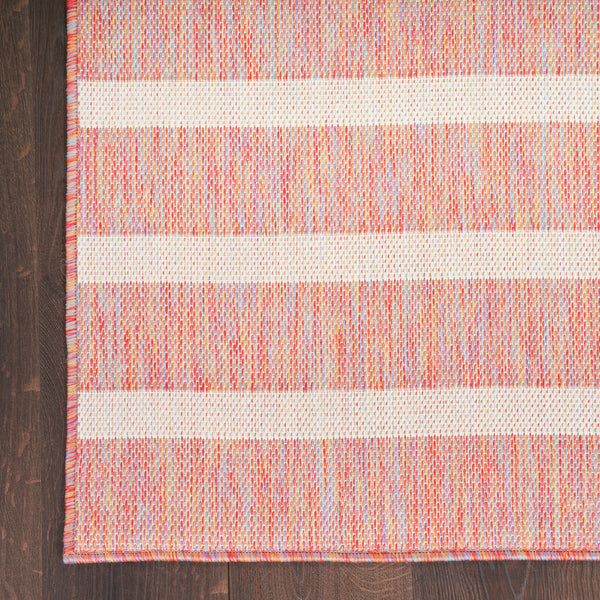 nourison positano pos03 rainbow ivory rug