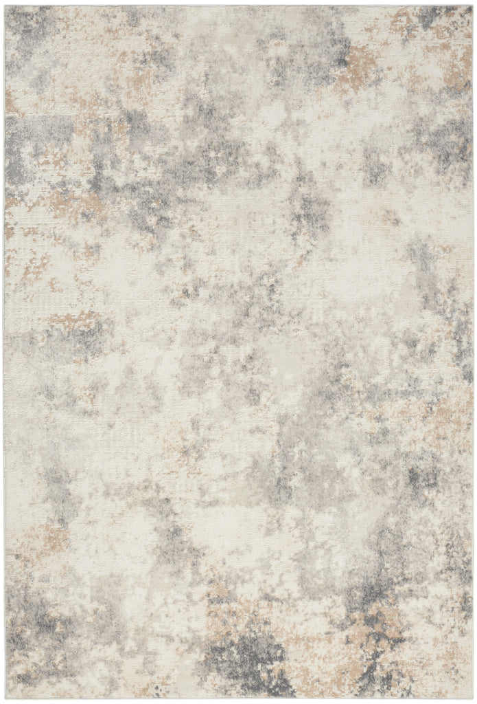 nourison ck005 enchanting ech07 ivory grey rug