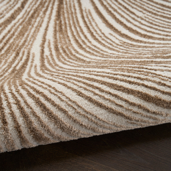 nourison central park west cep02 beige brown rug