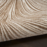 nourison central park west cep02 beige brown rug