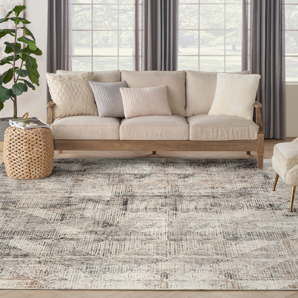 nourison sustainable trends sut08 ivory multicolor rug