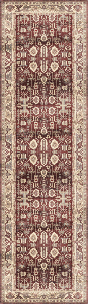 nourison vintage home vnh02 red rug