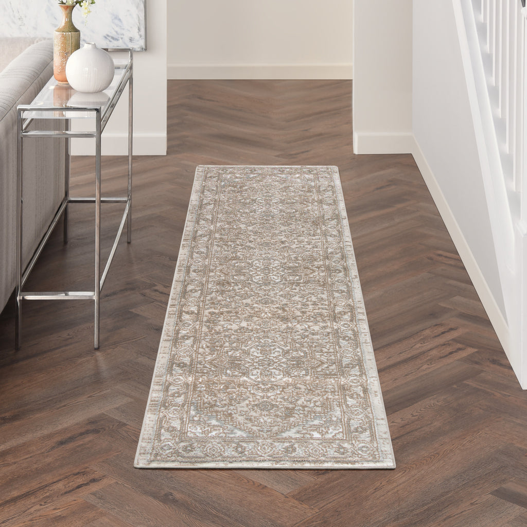 nourison quarry qua05 beige rug