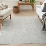 nourison natural texture ntx01 ivory grey rug