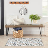 nourison nourison washables nwb05 ivory multicolor rug