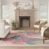 nourison prismatic prs34 ivory rug