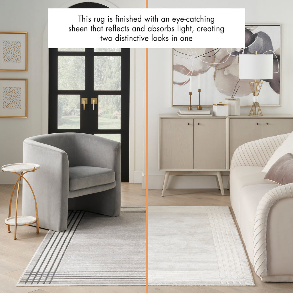 nourison desire dsr01 grey silver rug
